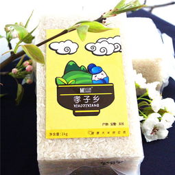 牧马湖孝子乡1kg新米绿色生态油粘大米精品真空袋装